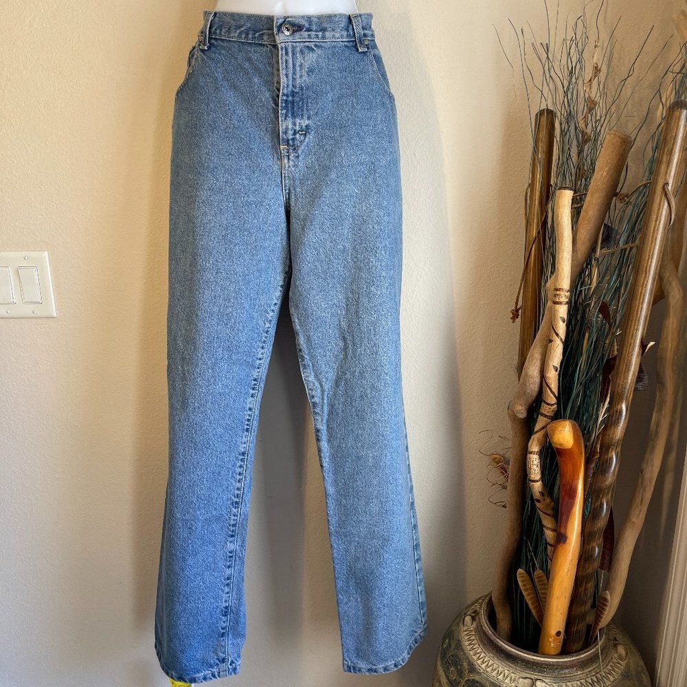 Tommy Hilfiger Jeans Vintage size 16 T High Waist straight slight taper